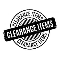  Clearance Items
