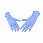 1000 Count  /Case Large 5mil Blue Nitrile Gloves, Powder Free