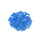 Disposable Plastic Wedges Blue:  10*1.8*1.6 mm 100 Pcs/Box