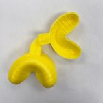 Disposable Floride Trays Medium Yellow Single 100 Pcs/Pk