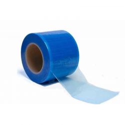 Disposable Barrier Film Perforated Sheets Roll 4 x 6 in Blue 0.05mm thickness Paper Core