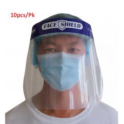 Face Shield 32 cm x 22 cm PET Anti-fog, Clear 10pcs/Pk