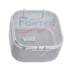 Micro Mesh Tray with Lid  90 mm x 90 mm x 50 mm 