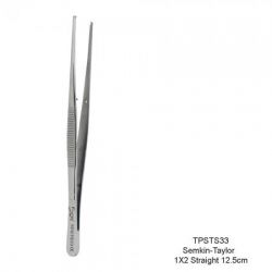 33 - 1x2 Straight Semkin-Taylor Tissue Pliers (12.5cm)